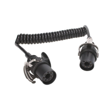 Спіральний кабель причепа ЕБС EBS/ABS зі штекером 7 контактним 24V 7 Pin