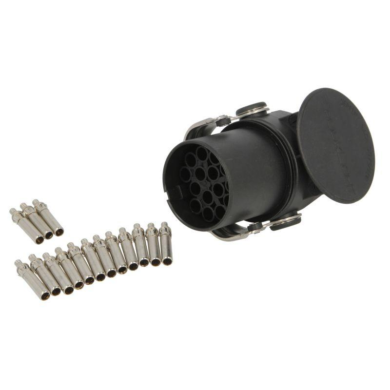 Електричний роз“єм АДР/ADR штекер 24 V 15 Pin TRUCKLIGHT обтискний контакт Електричний роз“єм АДР/ADR штекер 24 V 15 Pin TRUCKLIGHT обтискний контакт