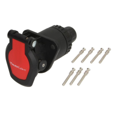 Розетка причепа електрична ЕБС/EBS гніздо 7 контактний 24V 7 Pin