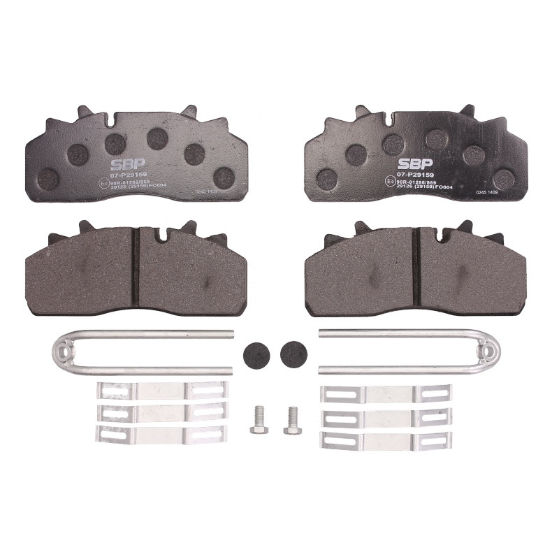 Гальмівні колодки ДАФ ЦФ ЛФ 55 SAF DAF CF LF 55 10.8-Electric 01.01- 1628064 5001863324 12182192 WVA 29159 Гальмівні колодки ДАФ ЦФ ЛФ 55 SAF DAF CF LF 55 10.8-Electric 01.01- 1628064 5001863324 12182192 WVA 29159